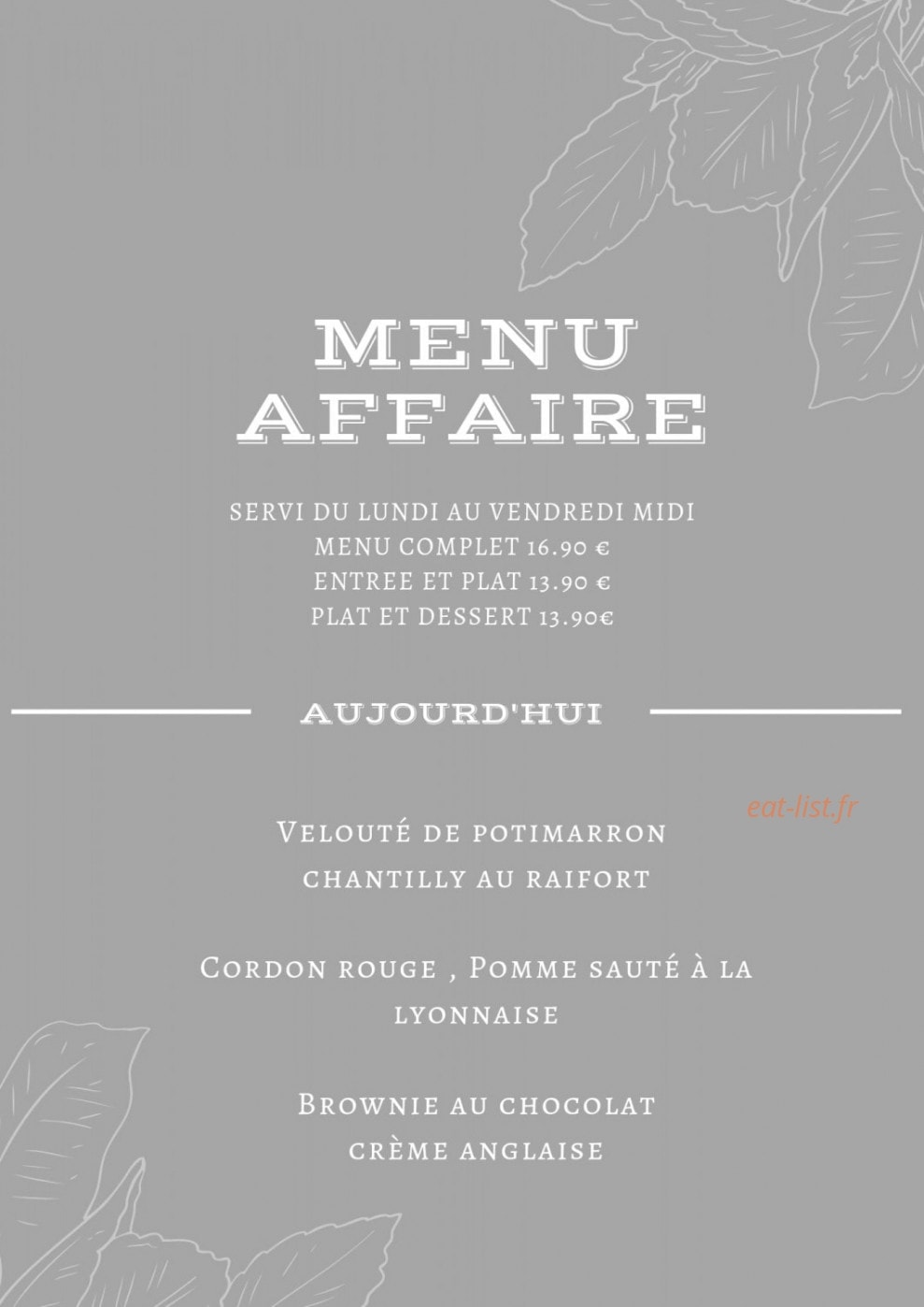 La Côte de Boeuf — carte page 1
