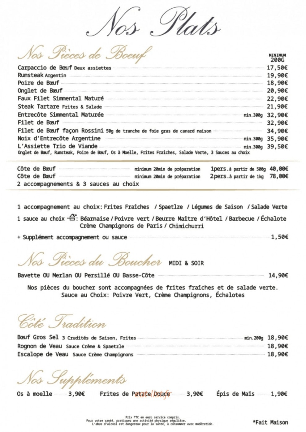 La Côte de Boeuf — carte page 4