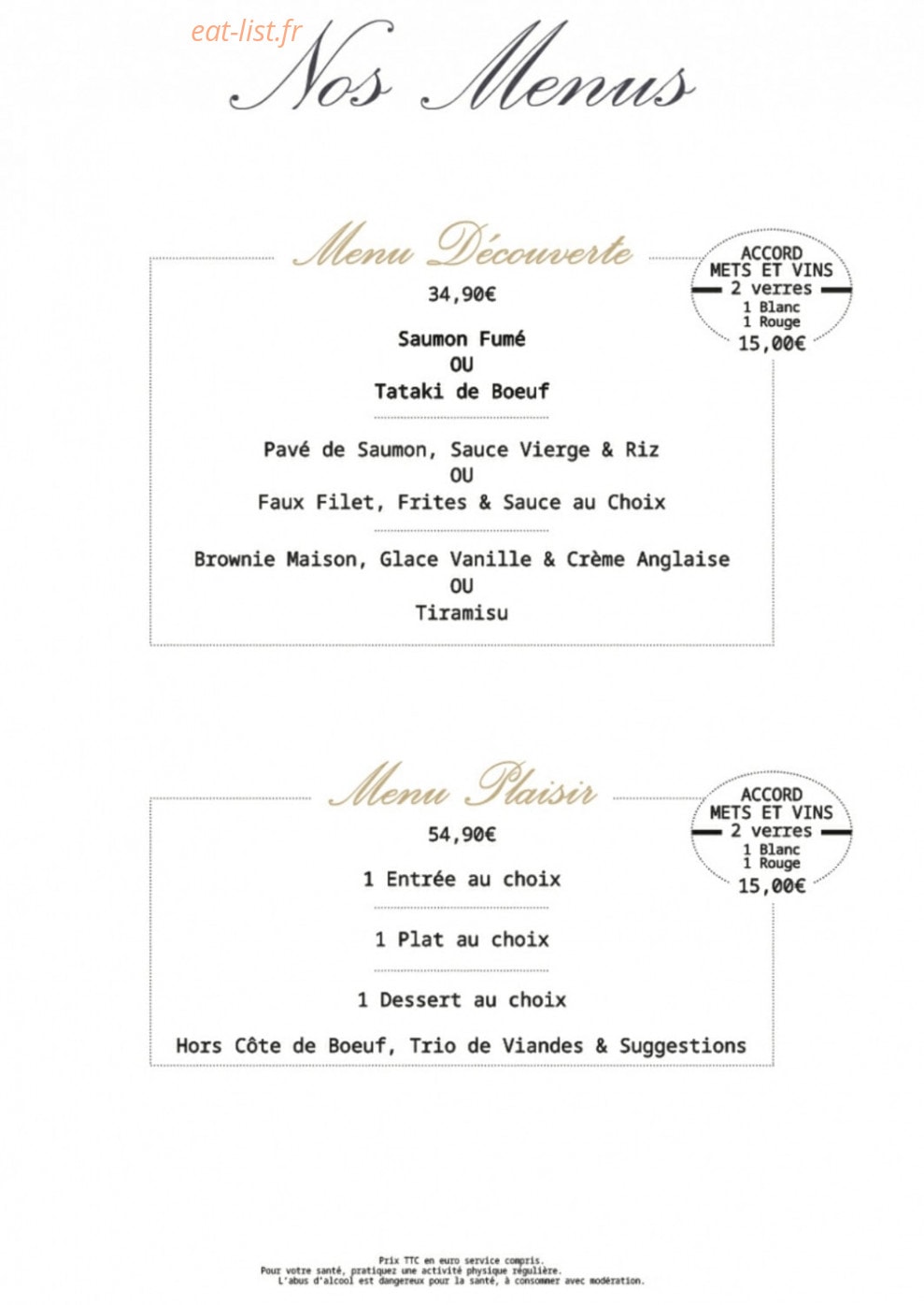 La Côte de Boeuf — carte page 2