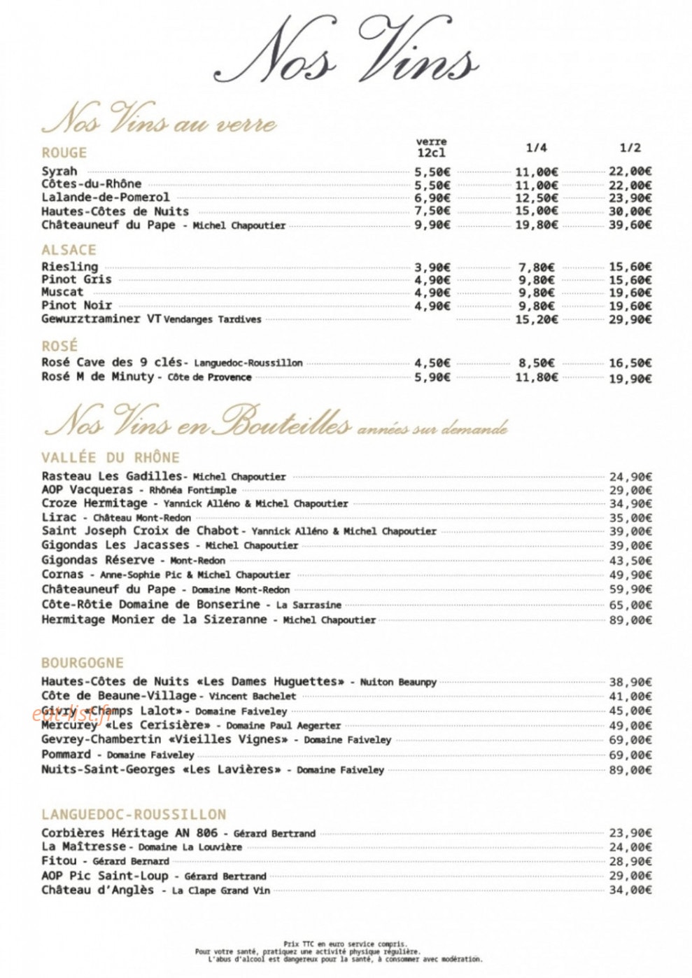 La Côte de Boeuf — carte page 8