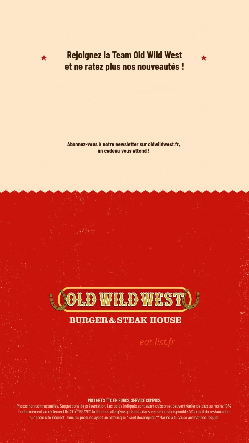 Old Wild West — carte page 33