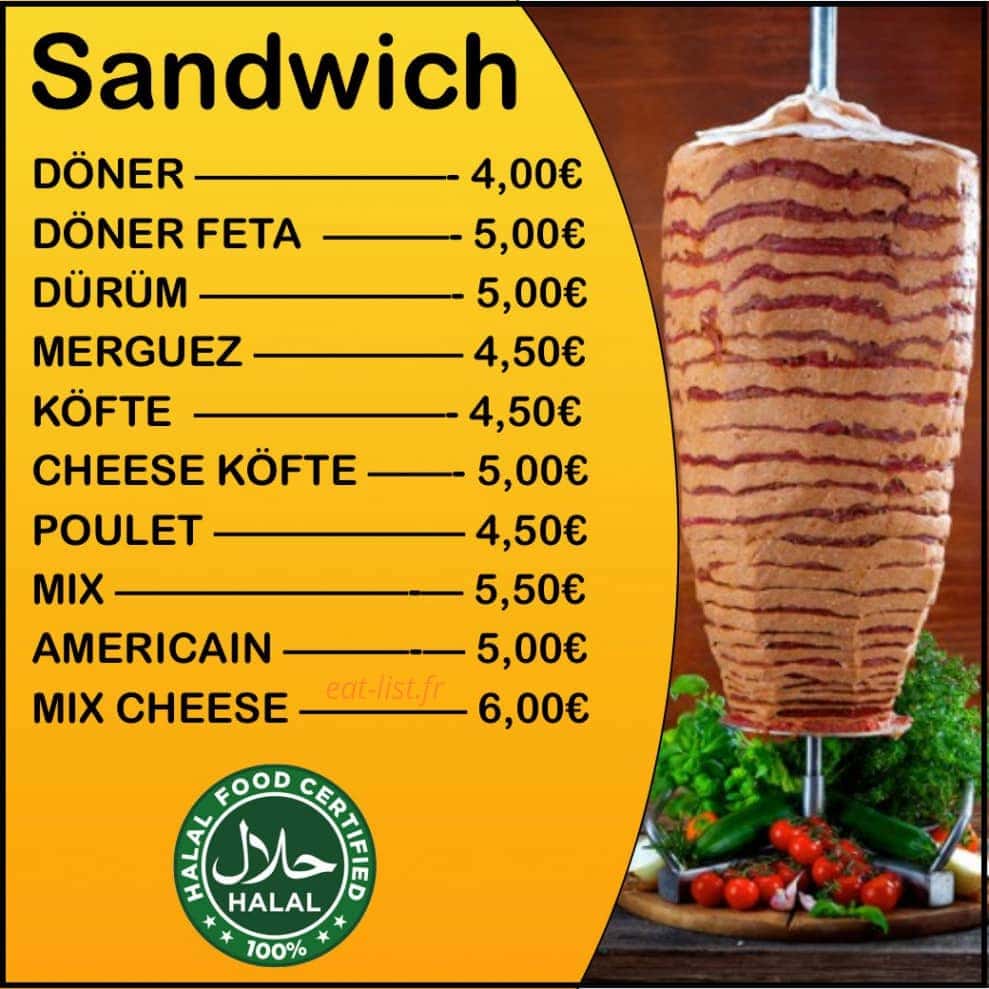 Snacks Equinox — carte page 4