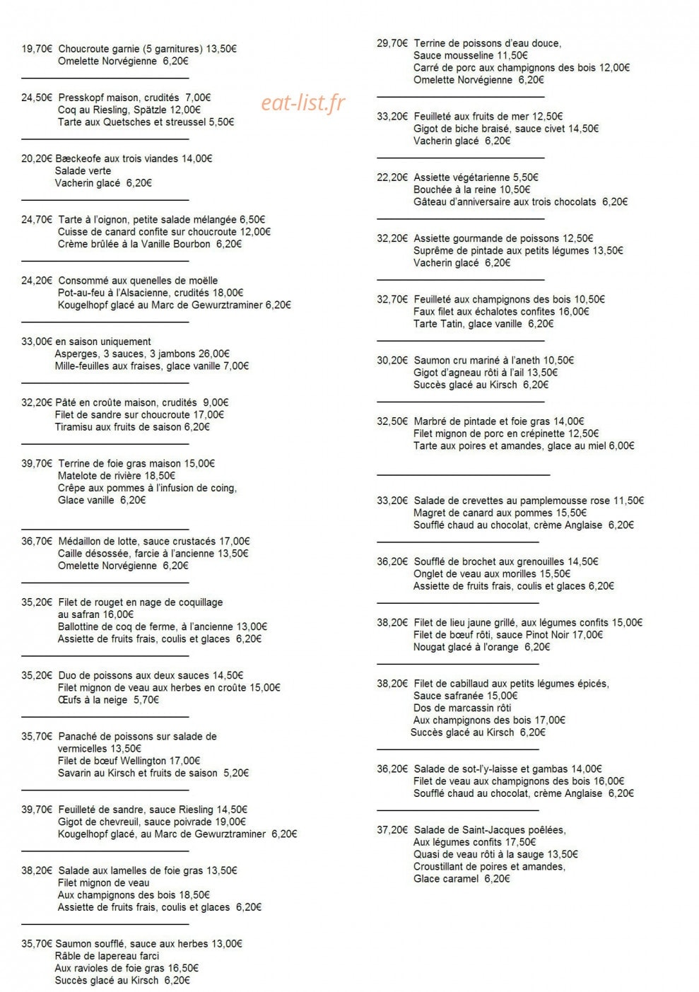 Le Benedictin — carte page 6