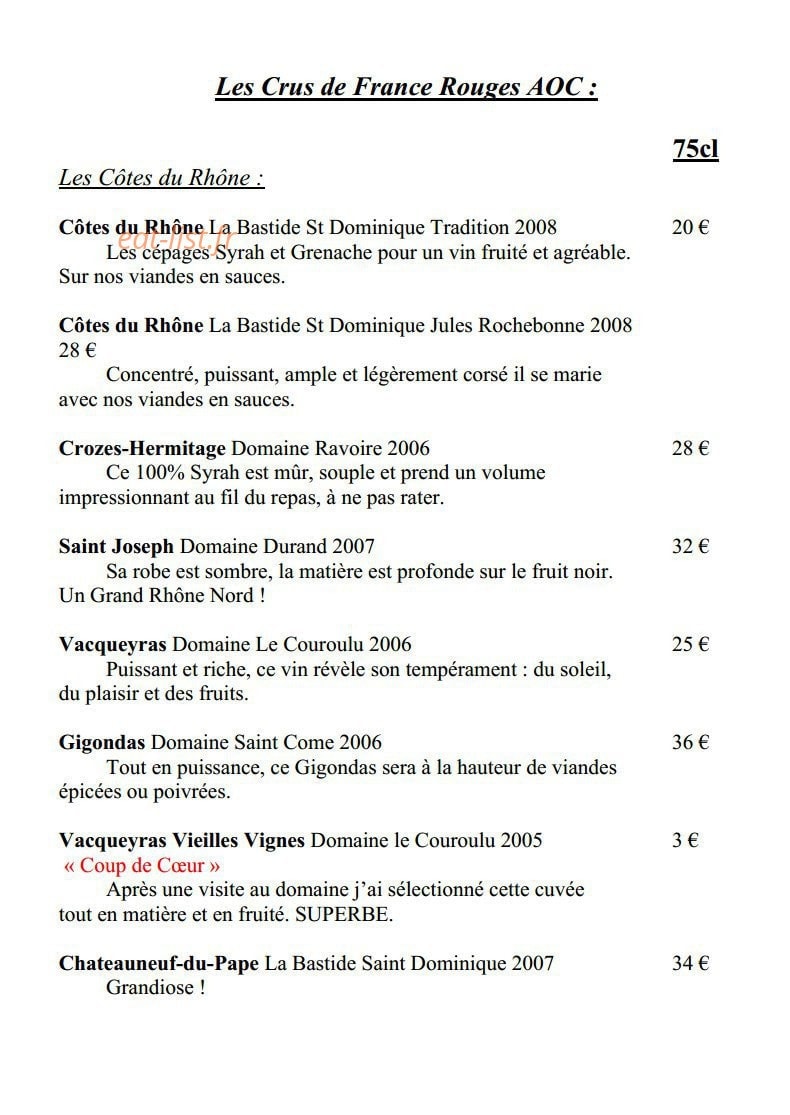S'Dorf Stuebel — carte page 18