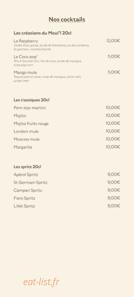 Le Moul'1 — carte page 6
