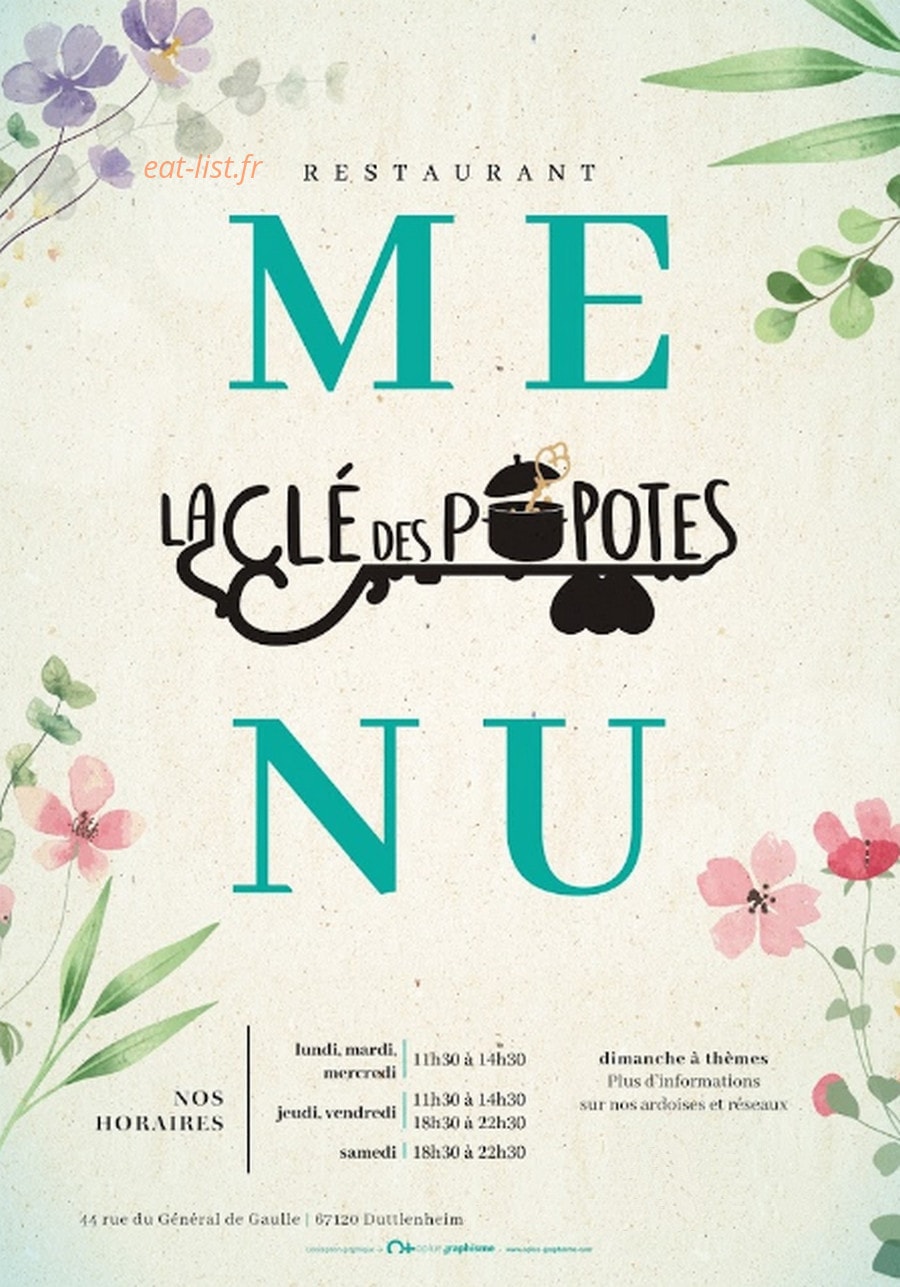 La Clé des Po'potes — carte page 1