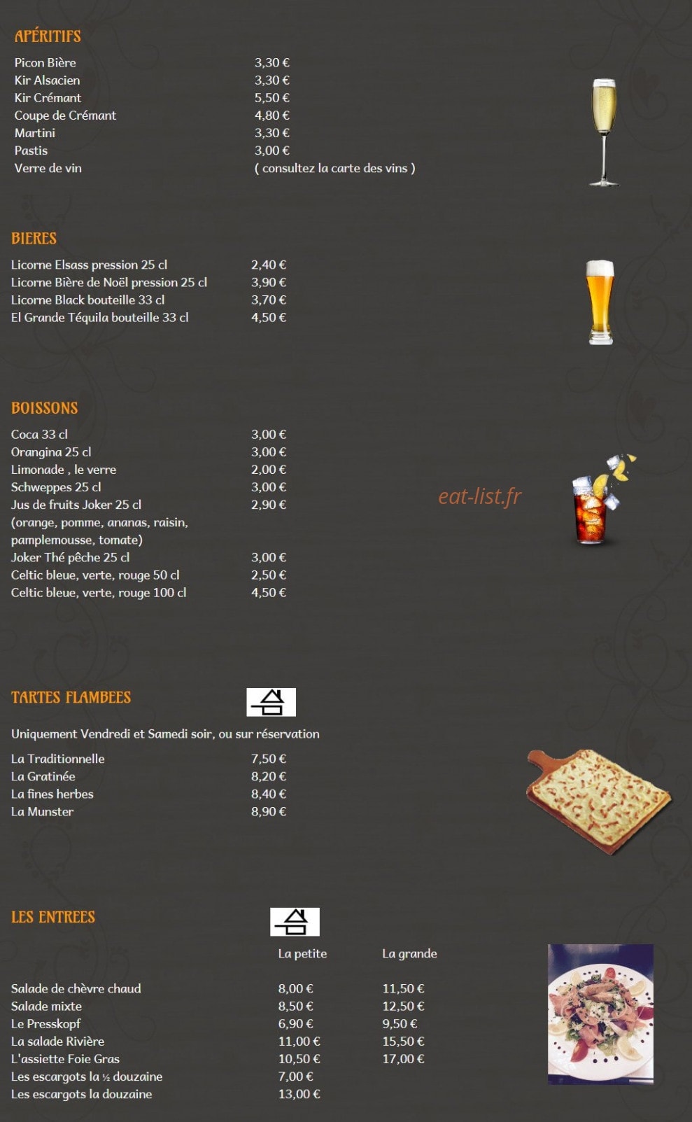 La Rivière, Chez PatTof — carte page 2