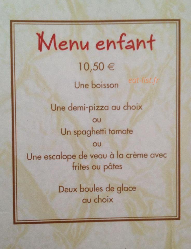 Restaurant La Fontana — carte page 9