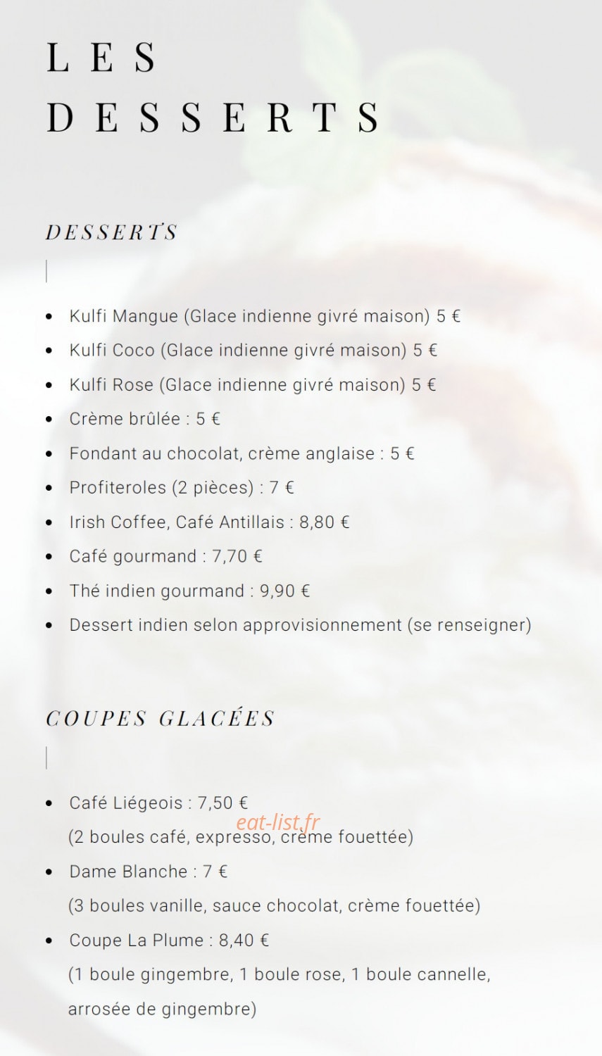 La Plume — carte page 7