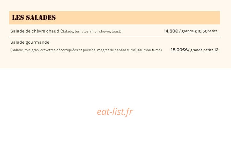 Les Potes au Fût — carte page 2