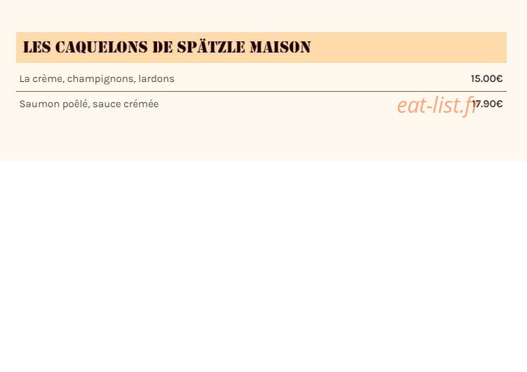 Les Potes au Fût — carte page 5