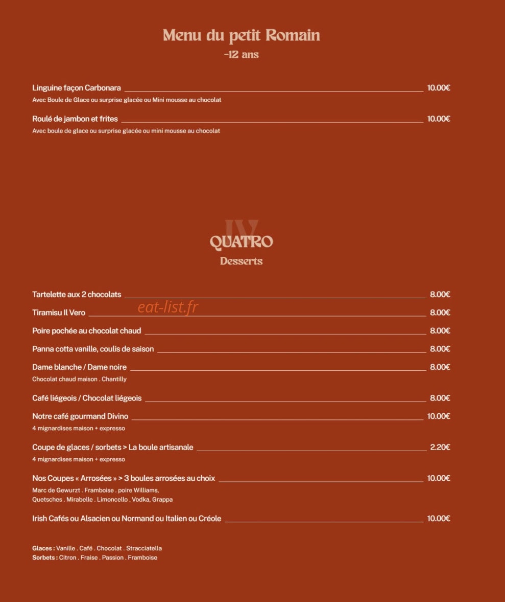 Divino — carte page 4