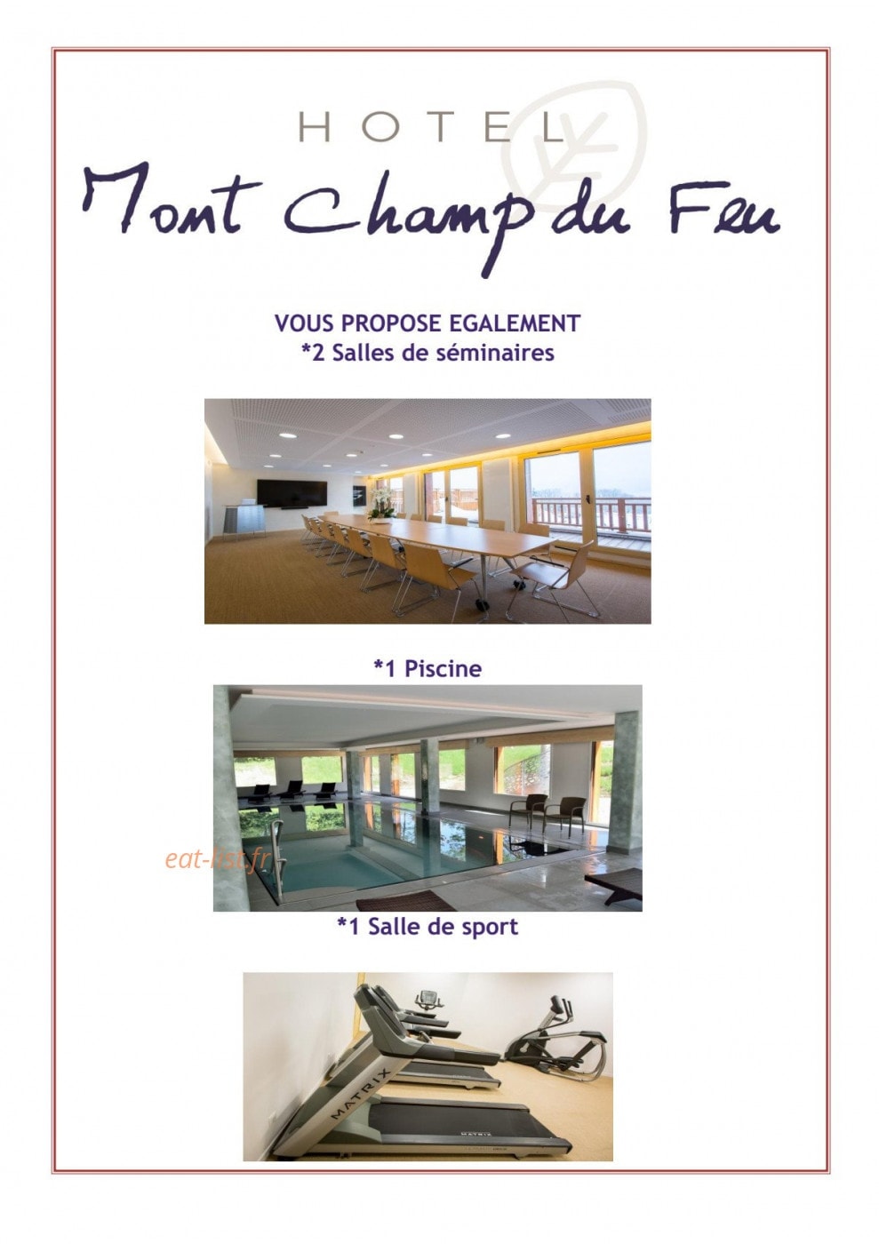 Auberge Hazemann — carte page 9