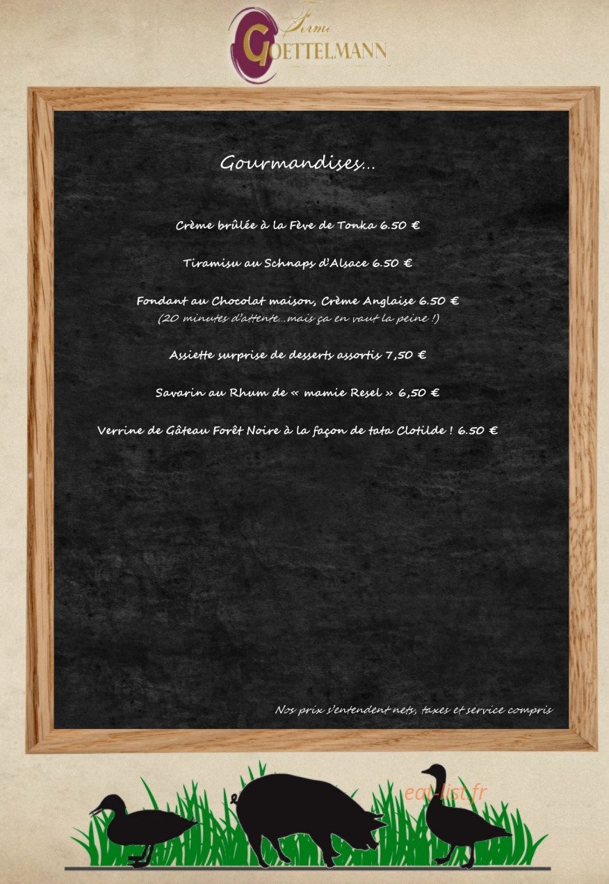 Auberge du Hungerplatz — carte page 8