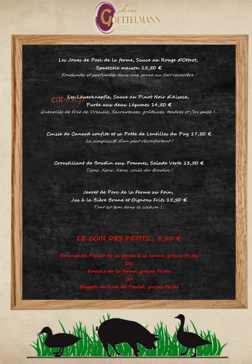 Auberge du Hungerplatz — carte page 5