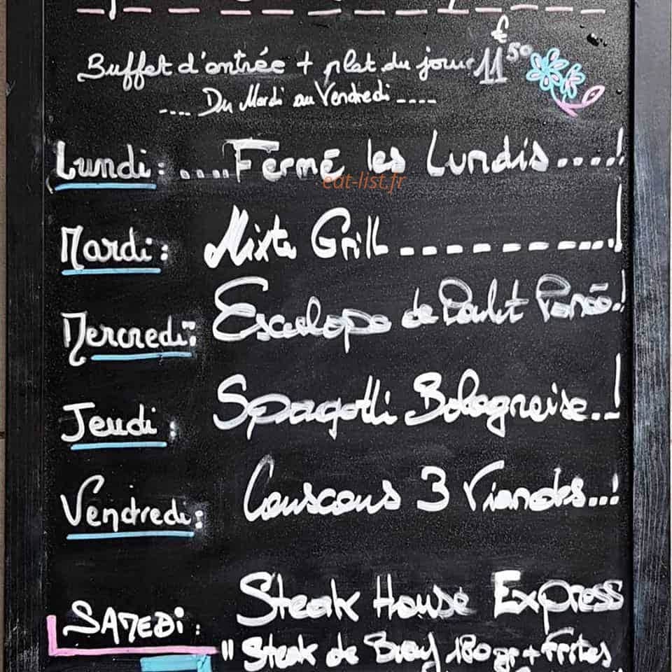Viande & Passion — carte page 1