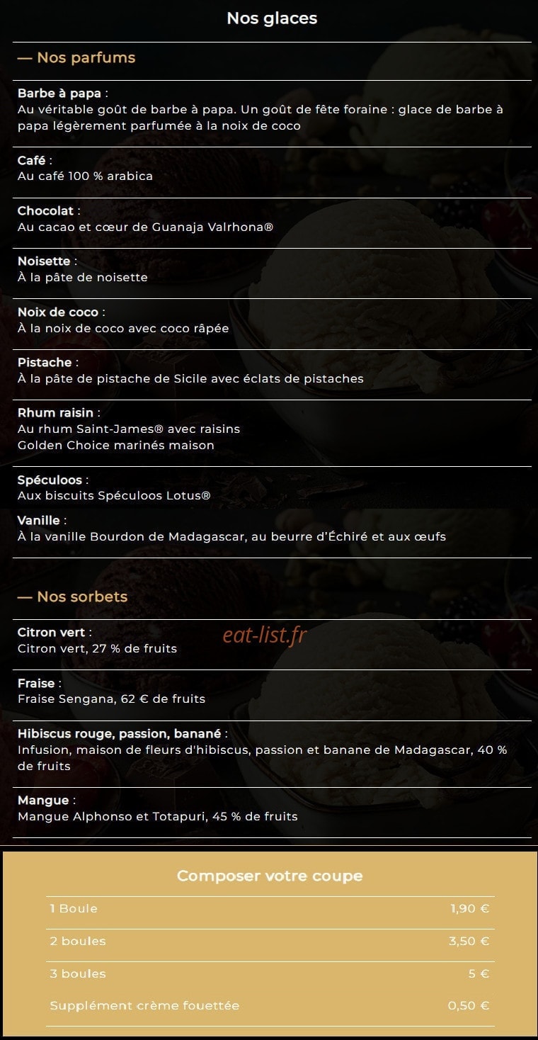 Brasserie l’Ekluse — carte page 4