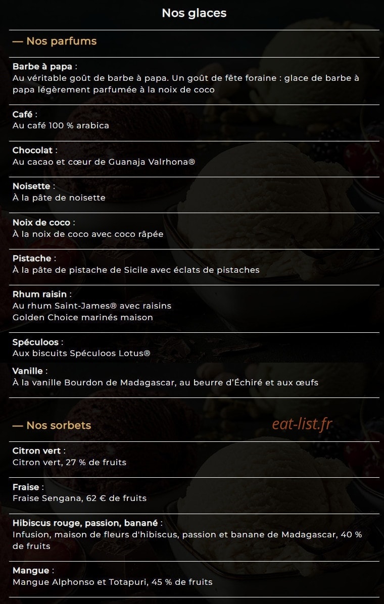 Brasserie l’Ekluse — carte page 3