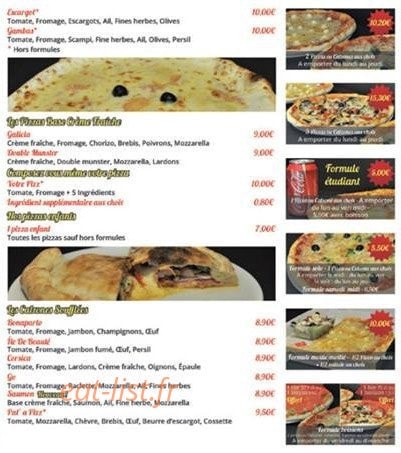 Pat à Pizz — carte page 3