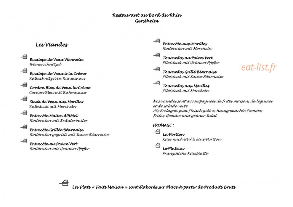 Au Bord du Rhin — carte page 2