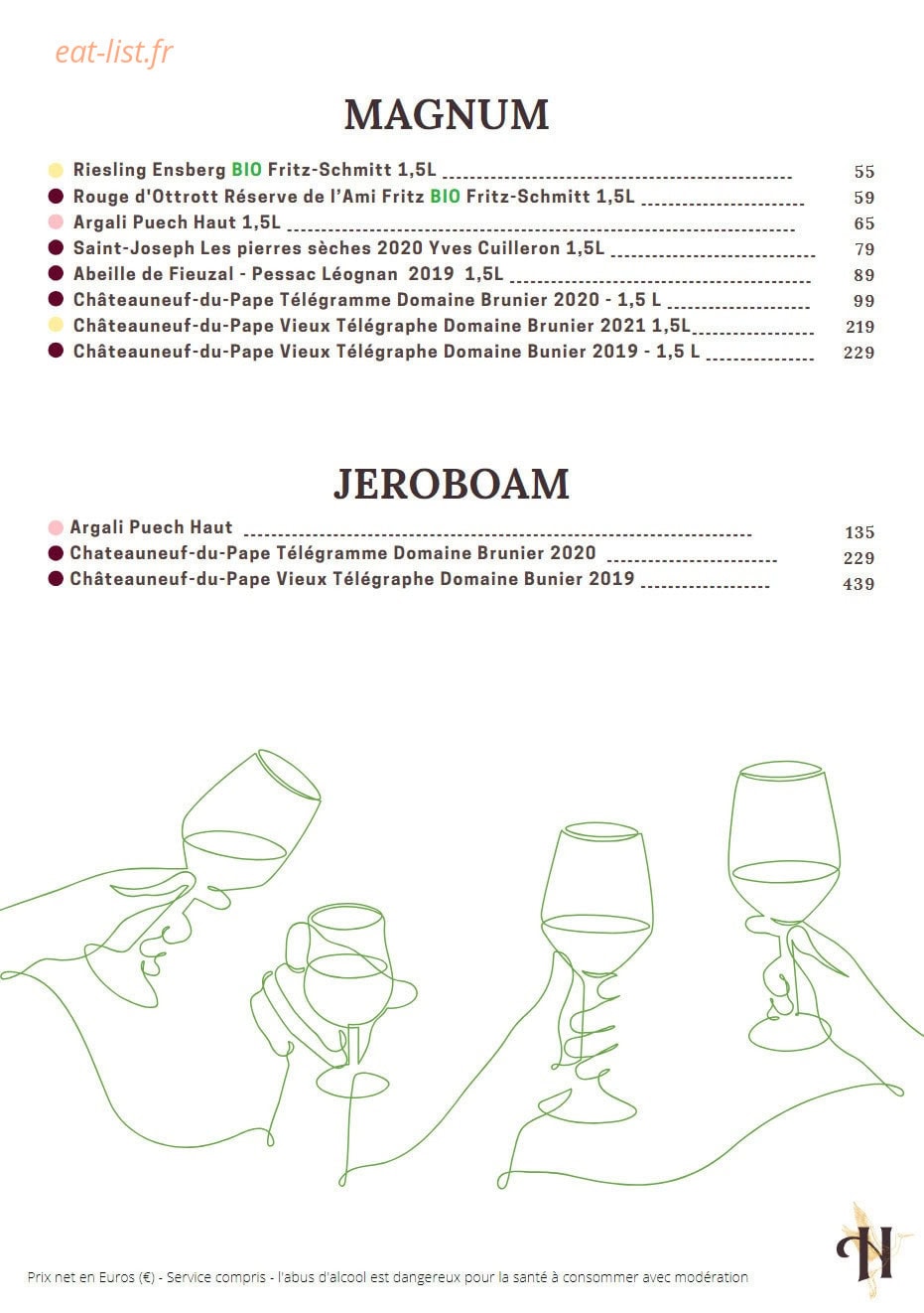 Hindserhof — carte page 16