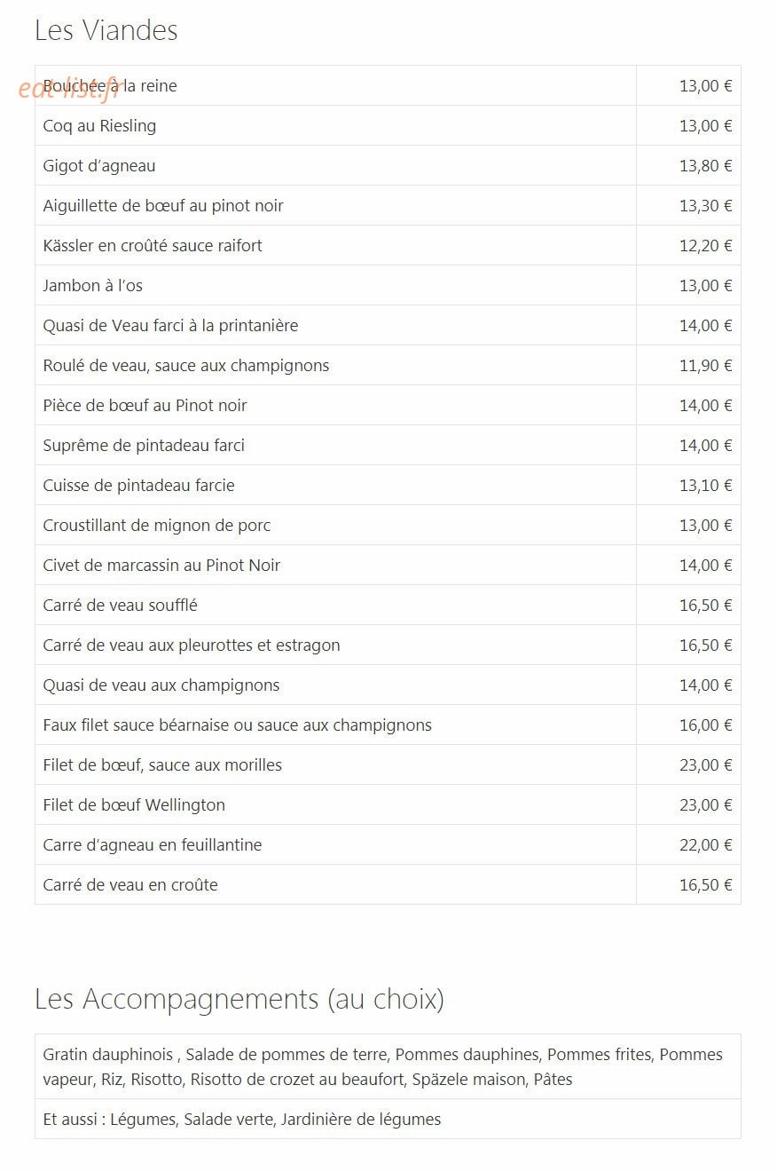 A la couronne — carte page 7