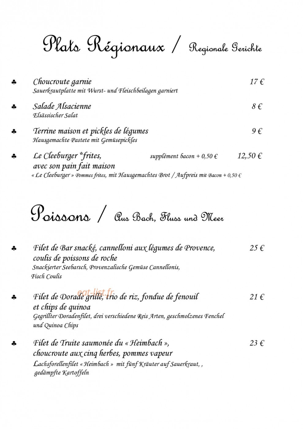 Le Cleebourg — carte page 2