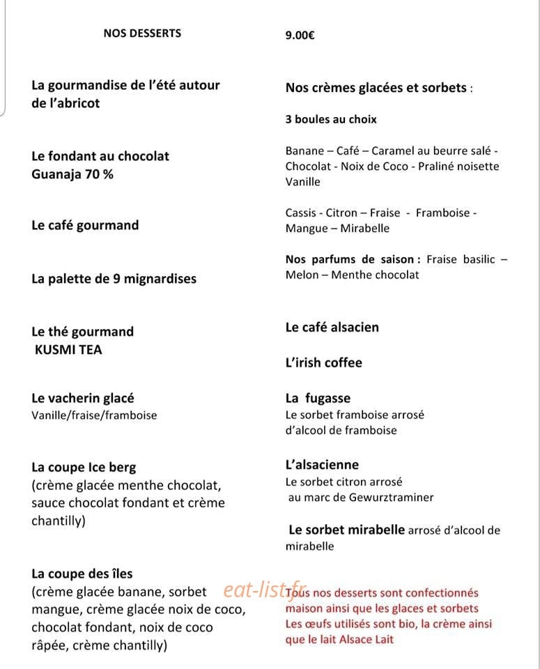 Au Tonneau Fleuri — carte page 3