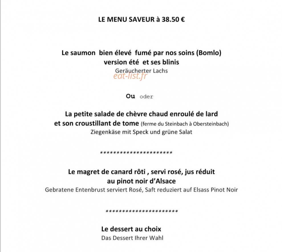 Au Tonneau Fleuri — carte page 6