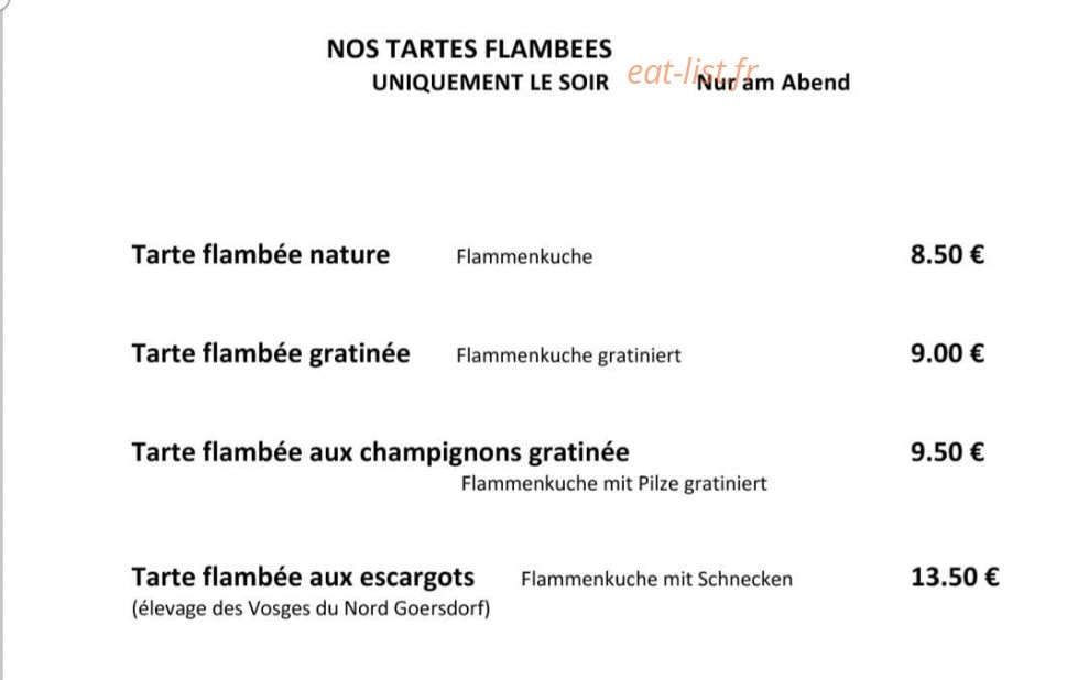 Au Tonneau Fleuri — carte page 9
