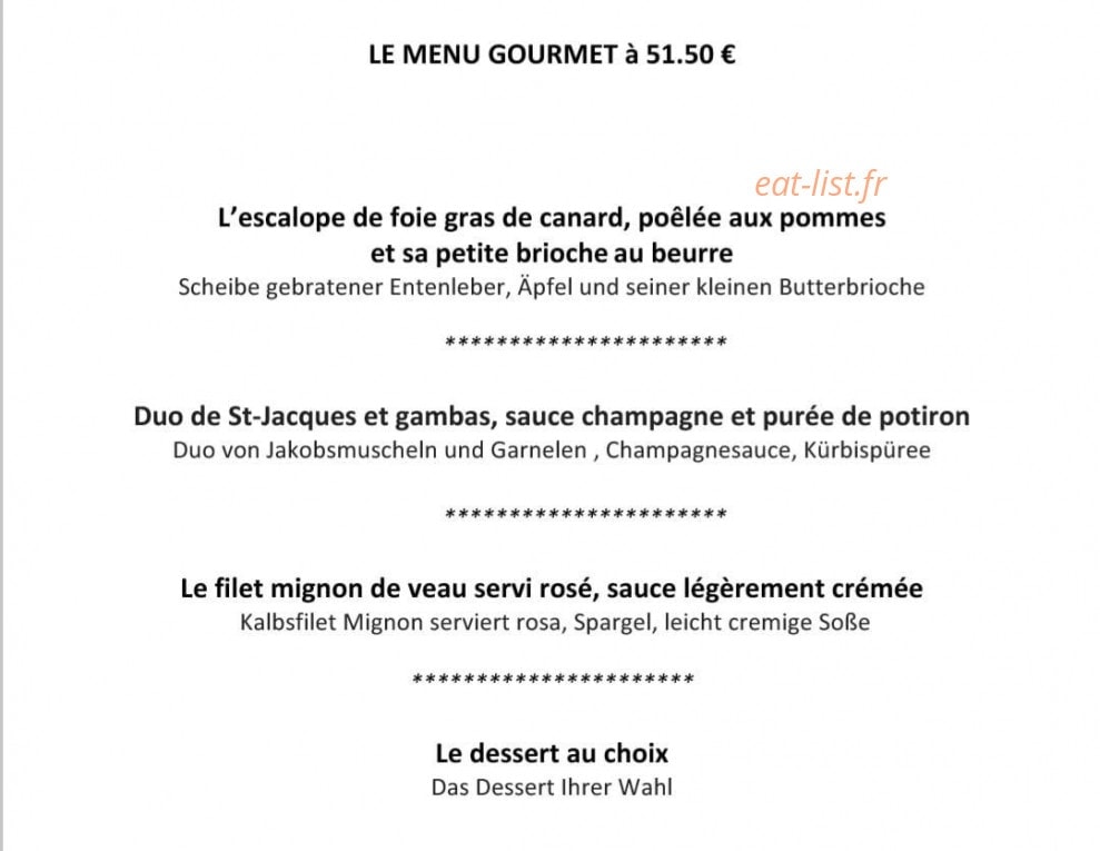 Au Tonneau Fleuri — carte page 8