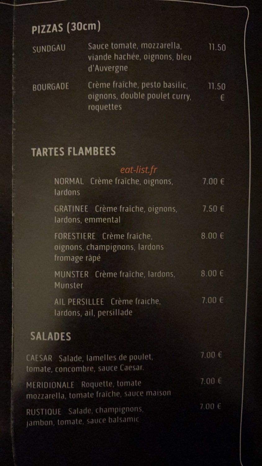 Wizzo pizza fabrik — carte page 3