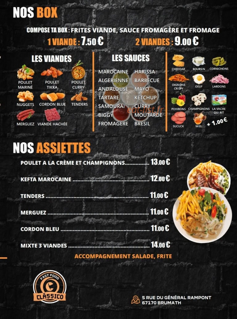 Classico — carte page 2
