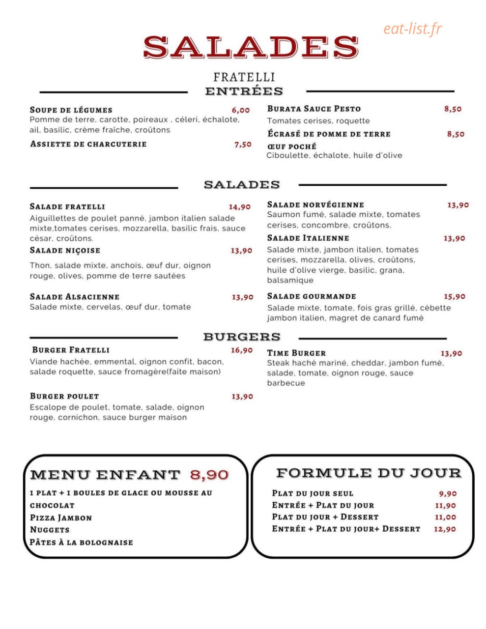 Fratelli — carte page 4
