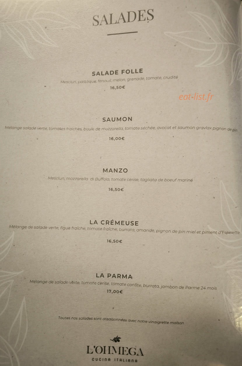 L’OH Mega — carte page 1