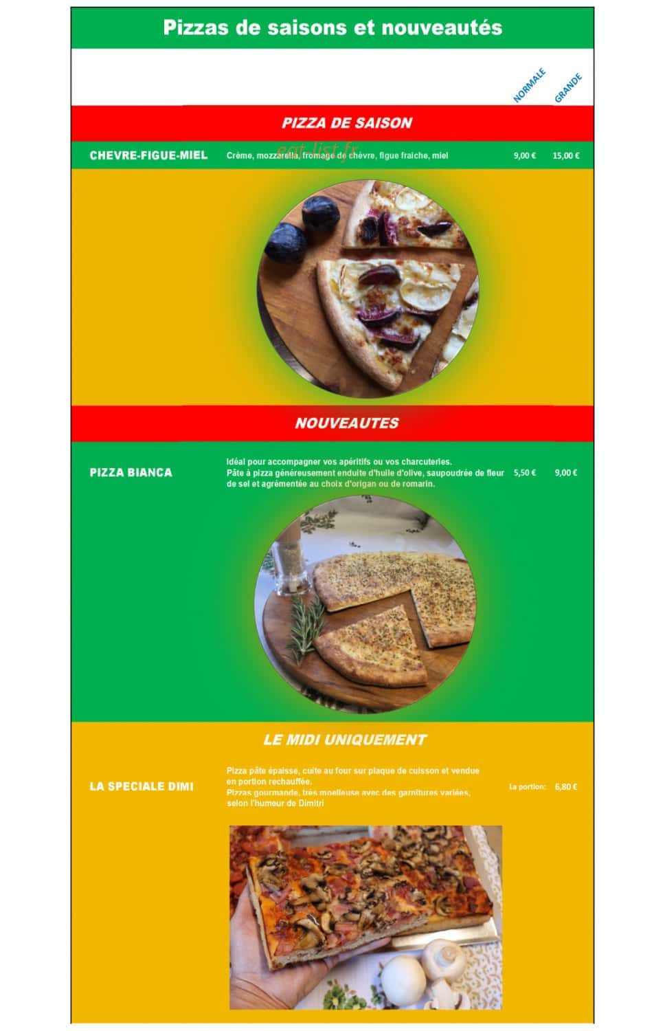 La Dolce Vita — carte page 2