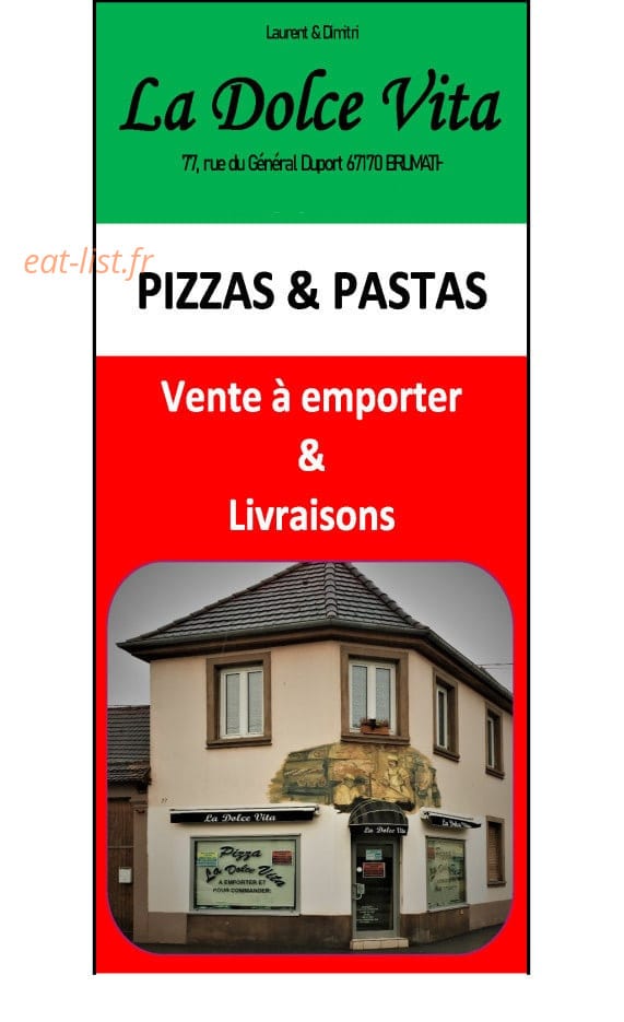 La Dolce Vita — carte page 1