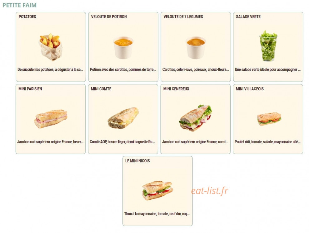 Pomme de Pain — carte page 7