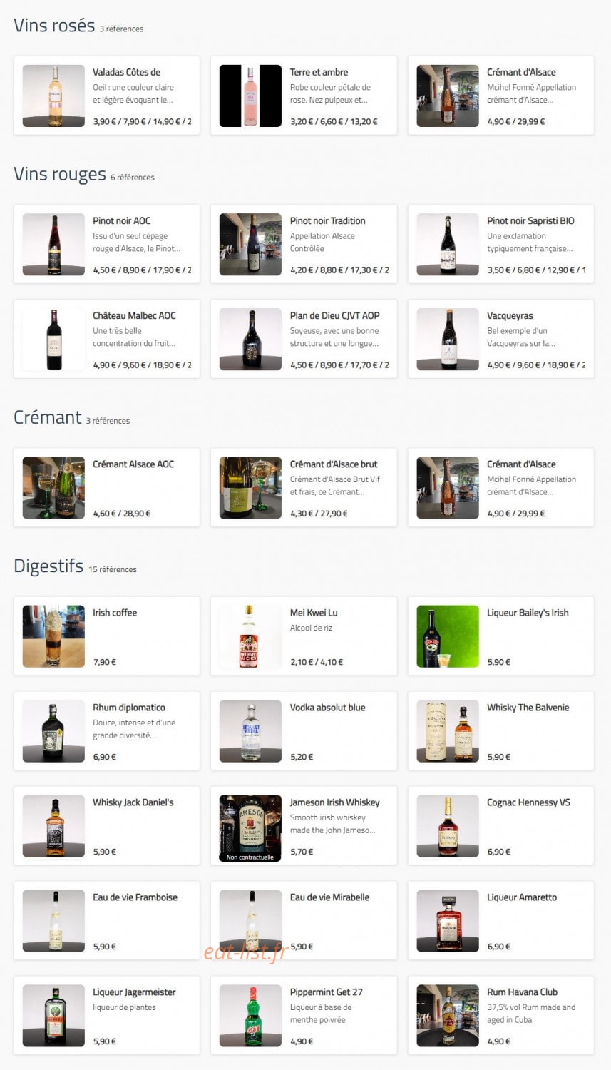 Ri-Burger — carte page 12