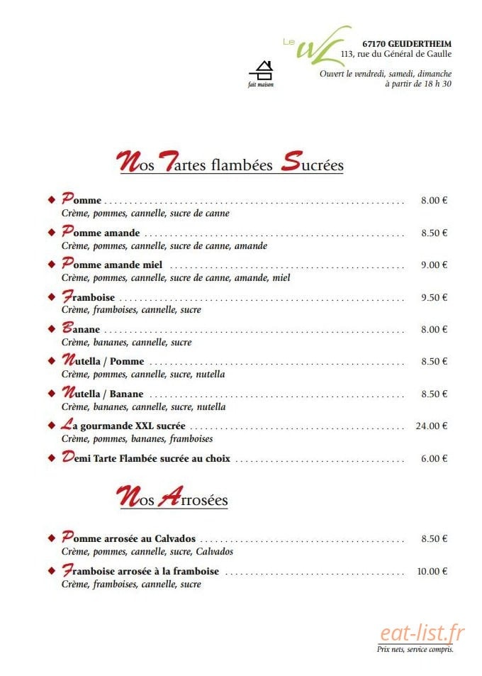 Le wl — carte page 4