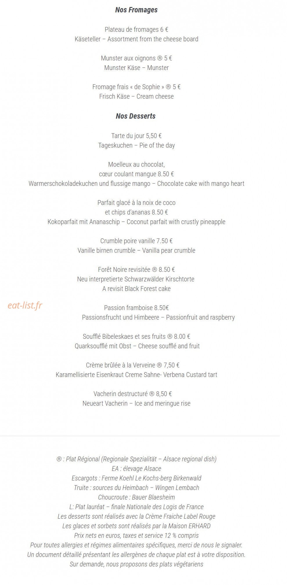 A l'Etoile — carte page 3