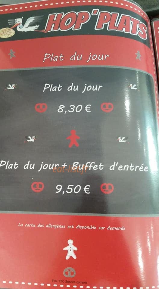 Hop'plats — carte page 1