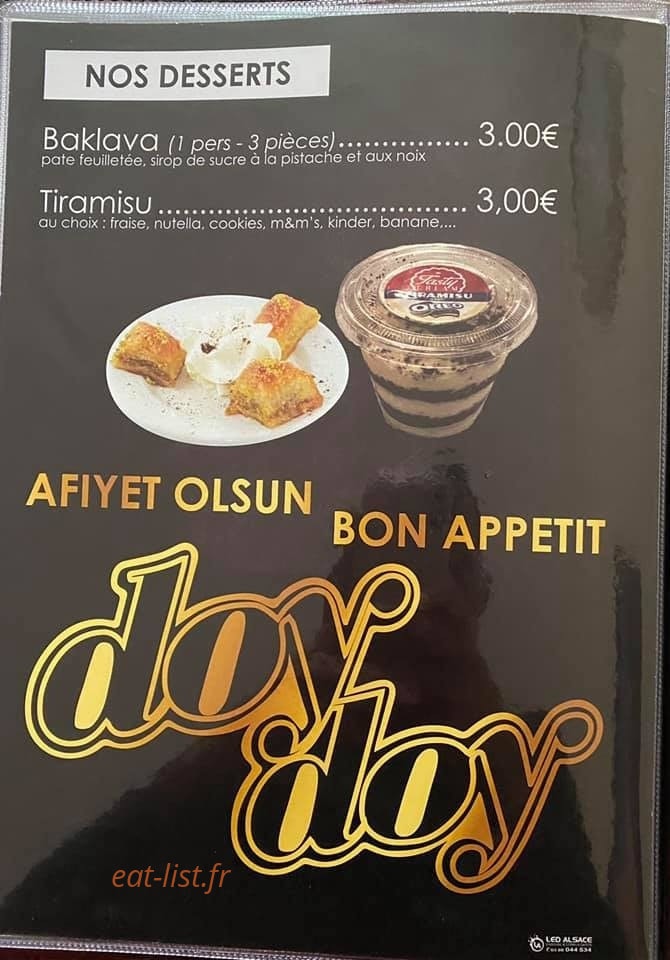Doy Doy — carte page 4