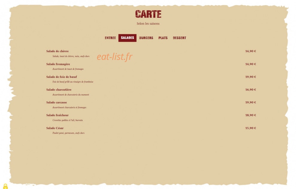 Carcasse — carte page 2