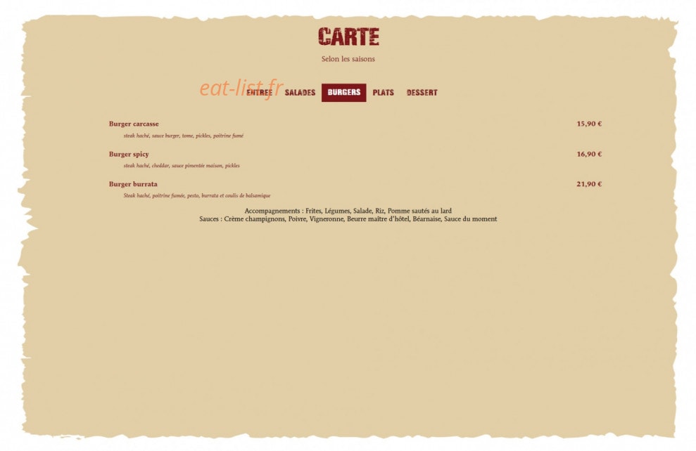 Carcasse — carte page 3