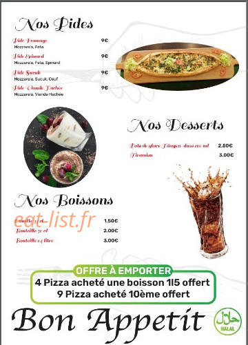 San Marco pizza — carte page 4