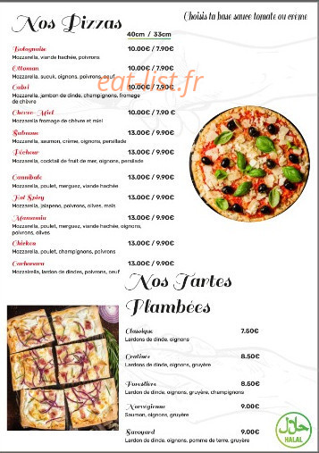 San Marco pizza — carte page 3