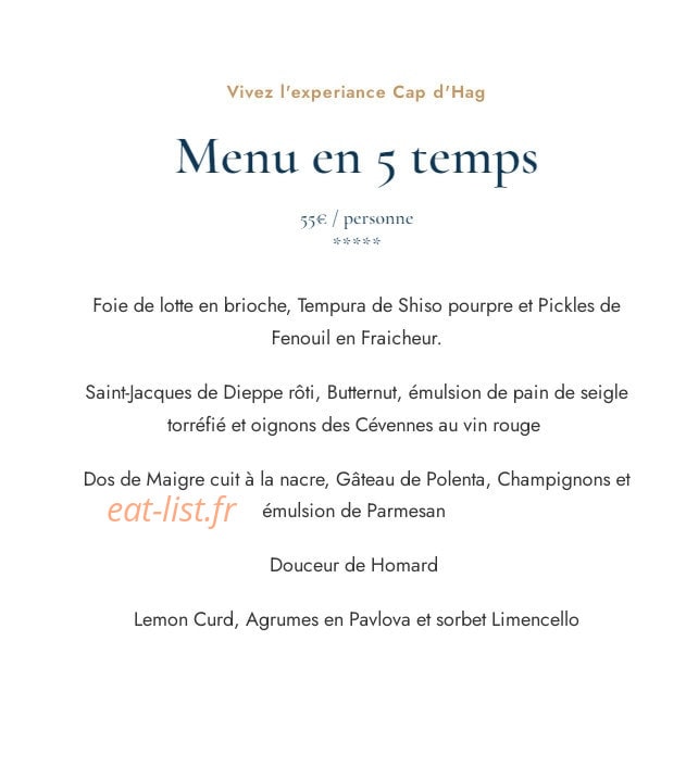 Cap d'Hag — carte page 7
