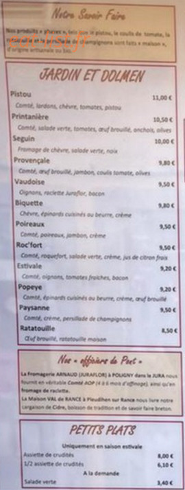 La Plouzinette — carte page 1