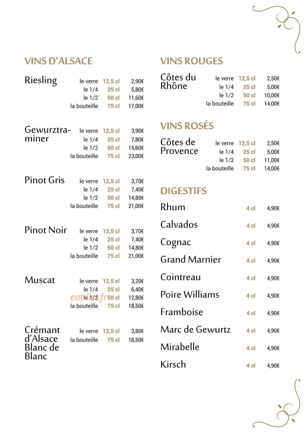 La Suzette — carte page 10